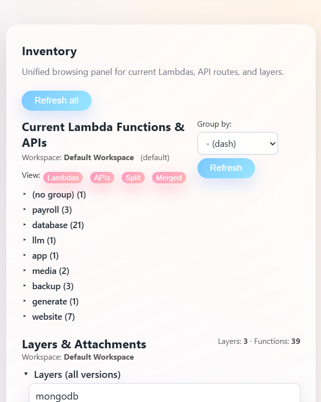 Magixtry Studio function view