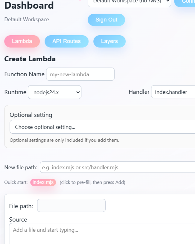 Endpoint syncing view